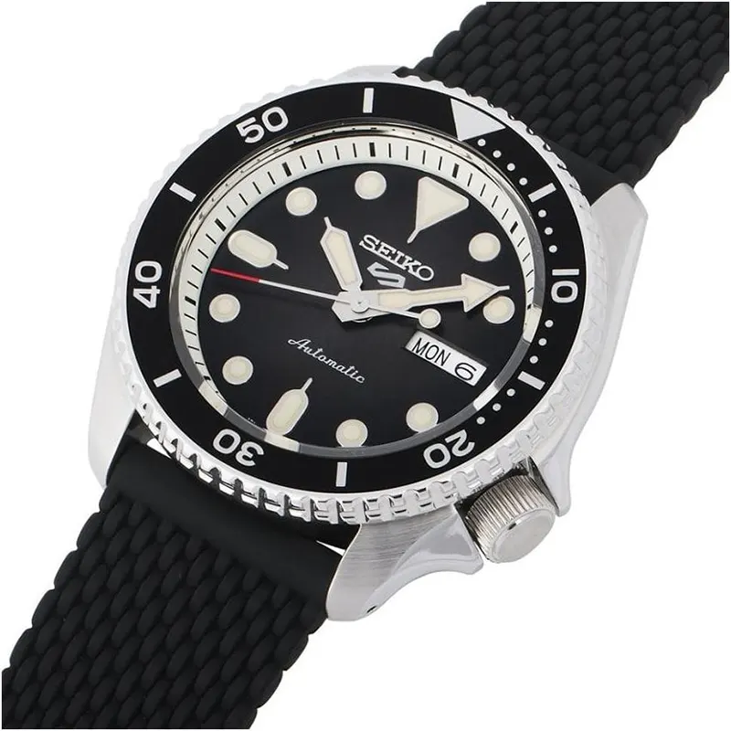 Seiko 5 Sports SKX Black Dial Men's Watch- SRPD73k2